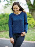 PT 8468 - Ladies Lace Jumper - Knitting Pattern
