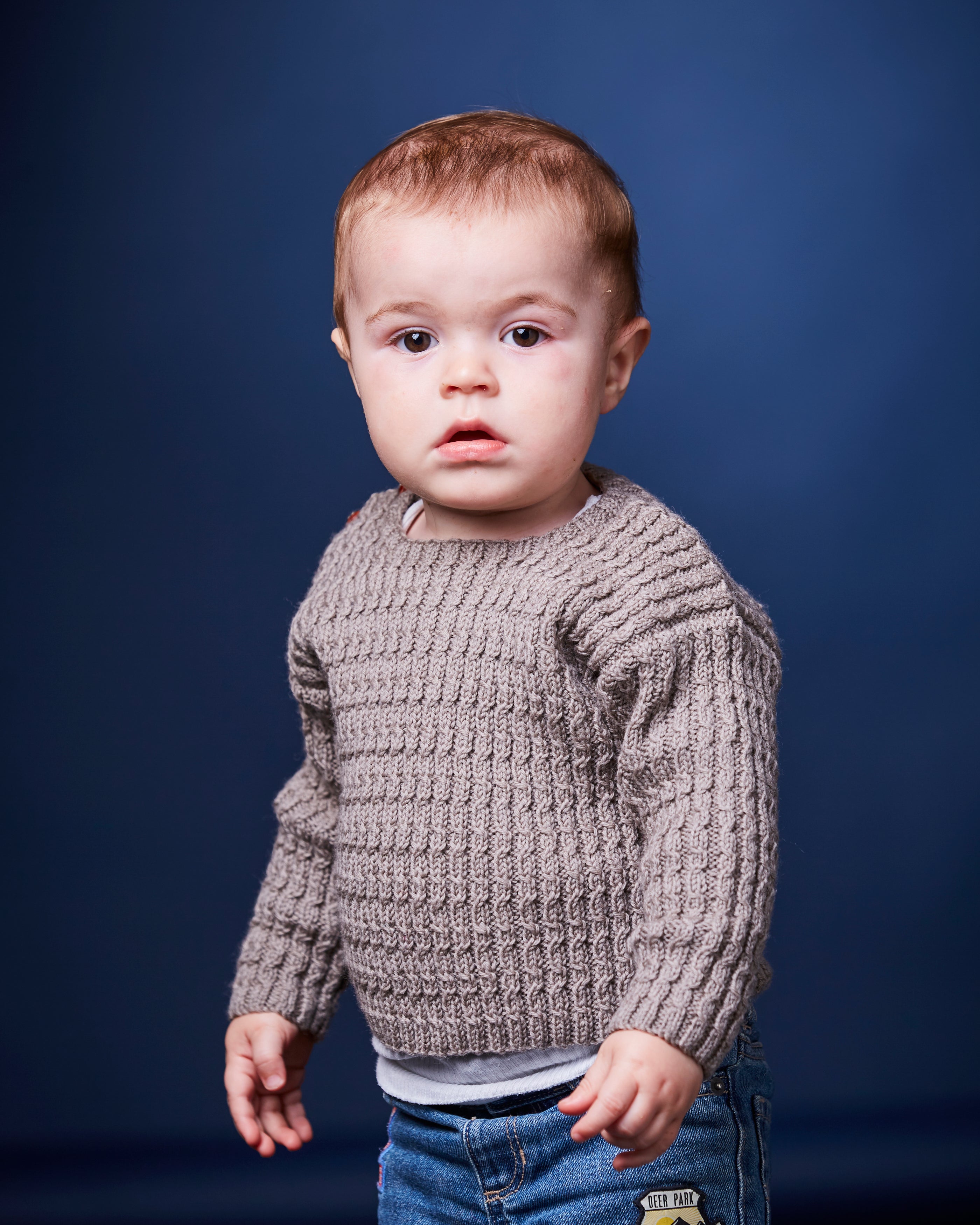 PT 8486 - Child's Cable Pullover - Knitting Pattern