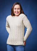 PT 8497 - Cable Pullover - Knitting Pattern