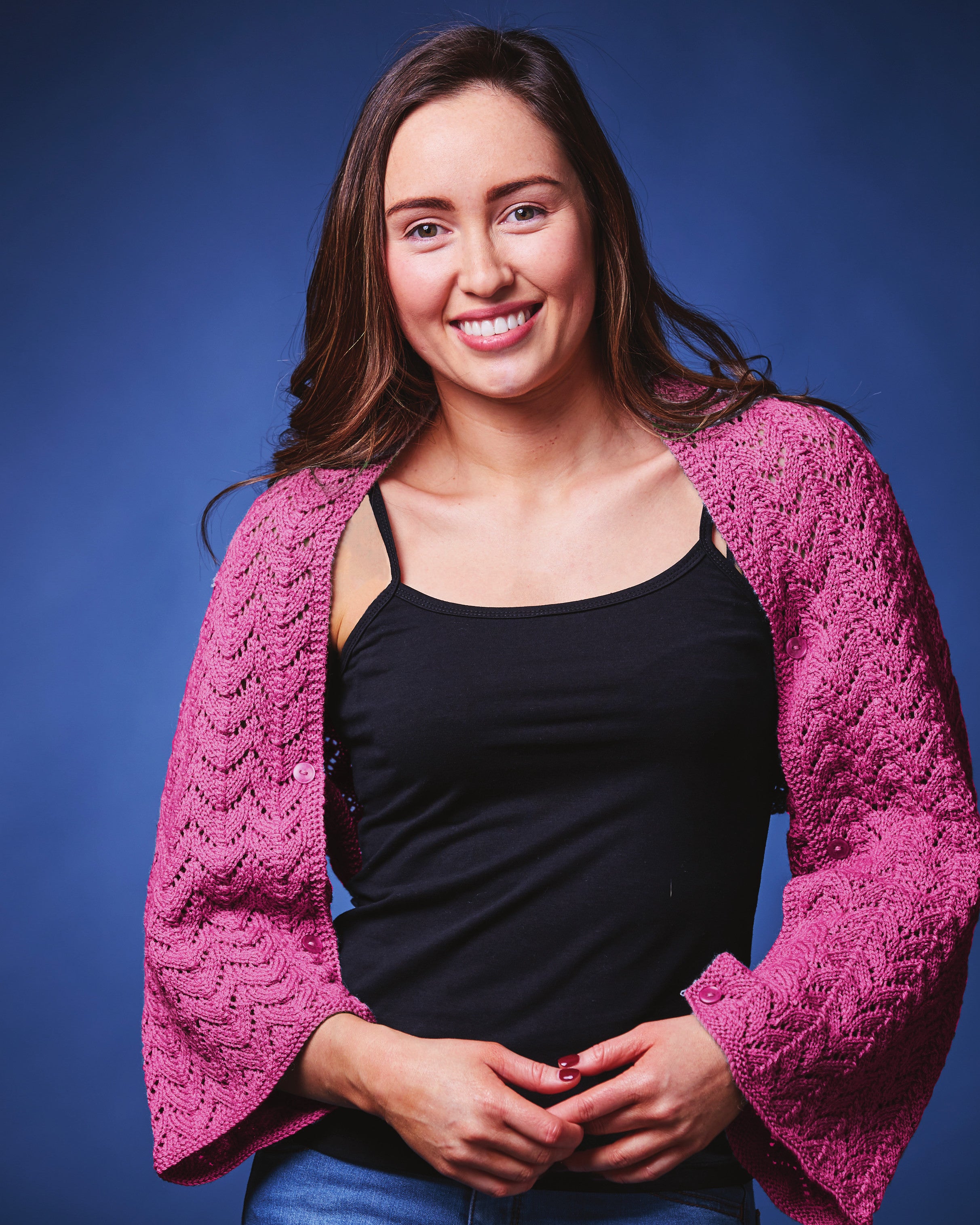 PT 8499 - Wrap with Shawl Alternative - Knitting Pattern