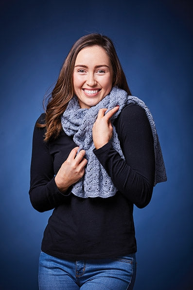 PT 8499 - Wrap with Shawl Alternative - Knitting Pattern
