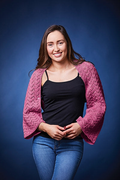 PT 8499 - Wrap with Shawl Alternative - Knitting Pattern