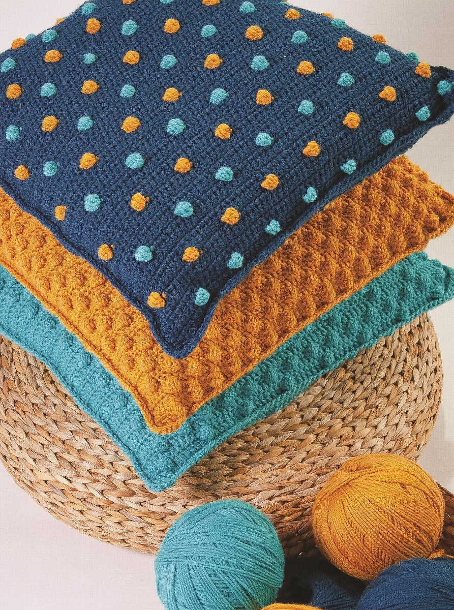 PT 8524 - Bobble Cushions - Crochet Pattern