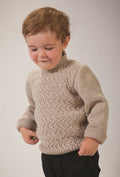 PT 8527 - Kids Textured Jumper - Knitting Pattern