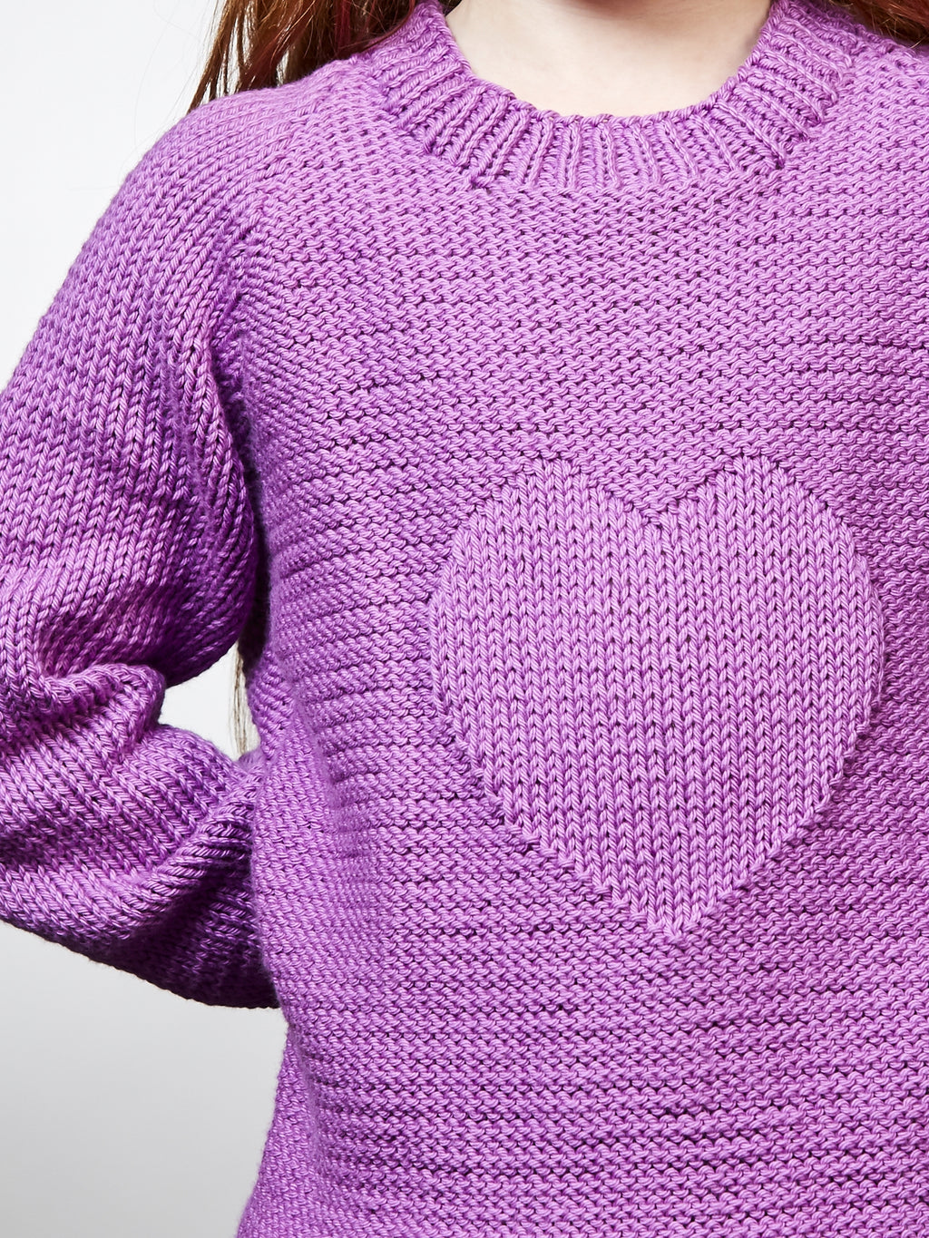 PT 8538 - 10 Ply Kids Heart Cotton Jumper - Knitting Pattern