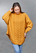 PT 8548 - 10 Ply Women's Poncho - Knitting Pattern