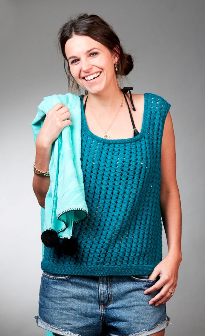 PT 8565 - Tank Top - Knitting Pattern