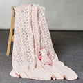 PT 8581 - Babies Diamond Lace Blanket - Knitting Pattern