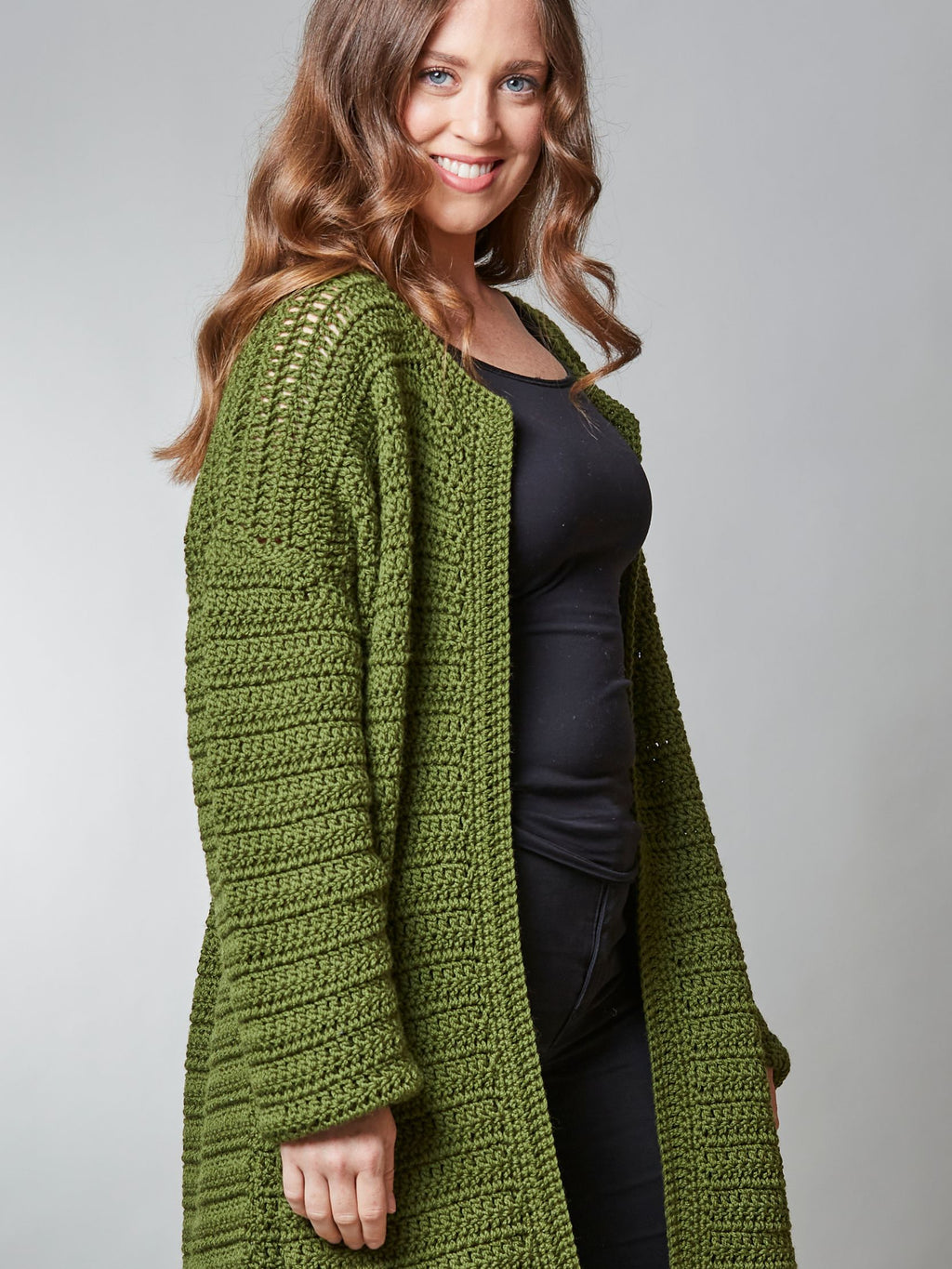 PT 8582 - Longline Coatigan - Crochet Pattern