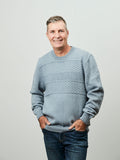 PT 8604 Textured Panel Jumper - Knitting Pattern