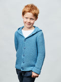 PT 8613 Kids' Garter Hoodie - Knitting Pattern