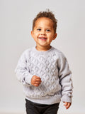 PT 8626 Kids Lace Jumper - Knitting Pattern