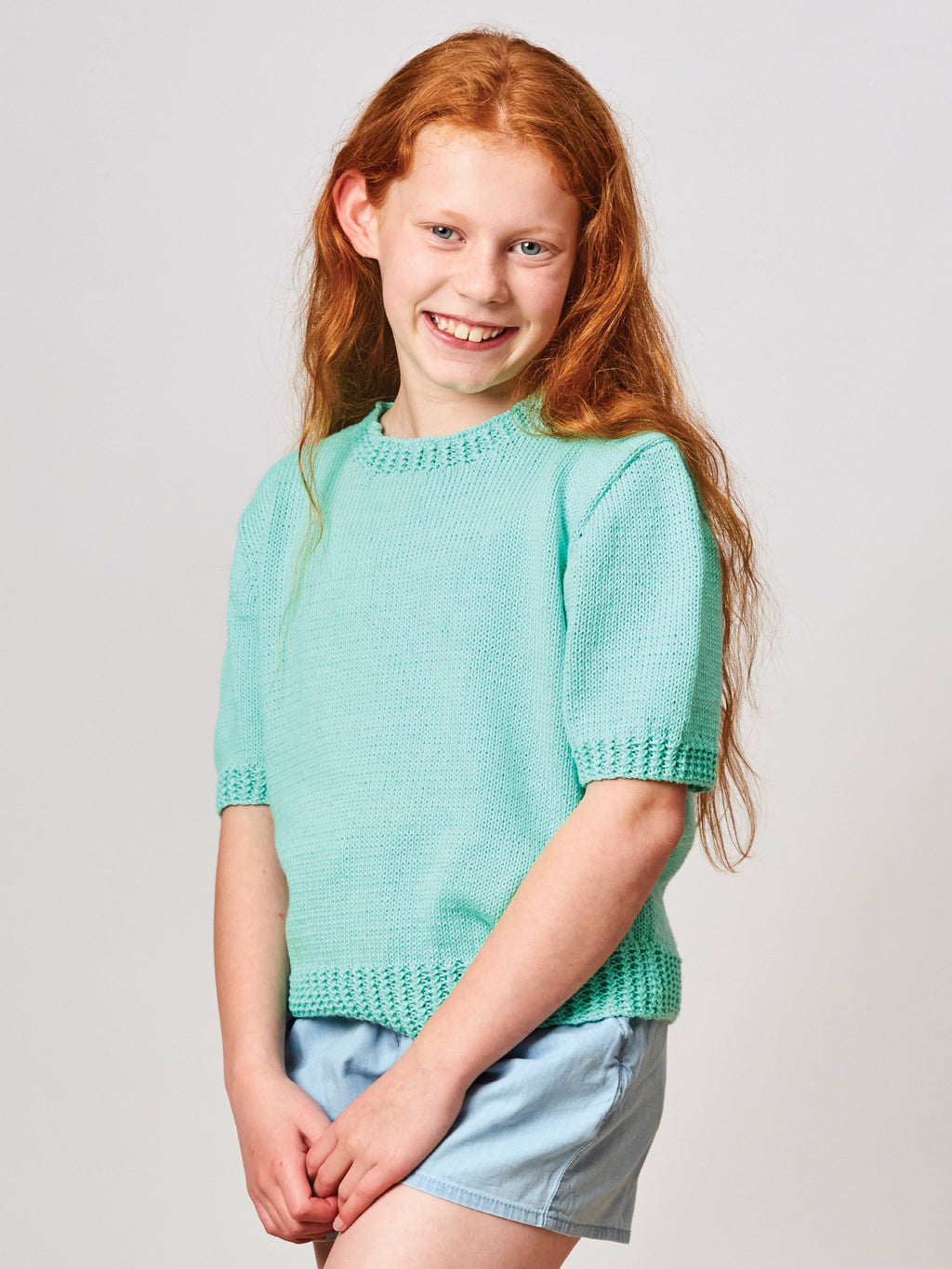 PT 8636 Kids Cotton Tee - Knitting Pattern