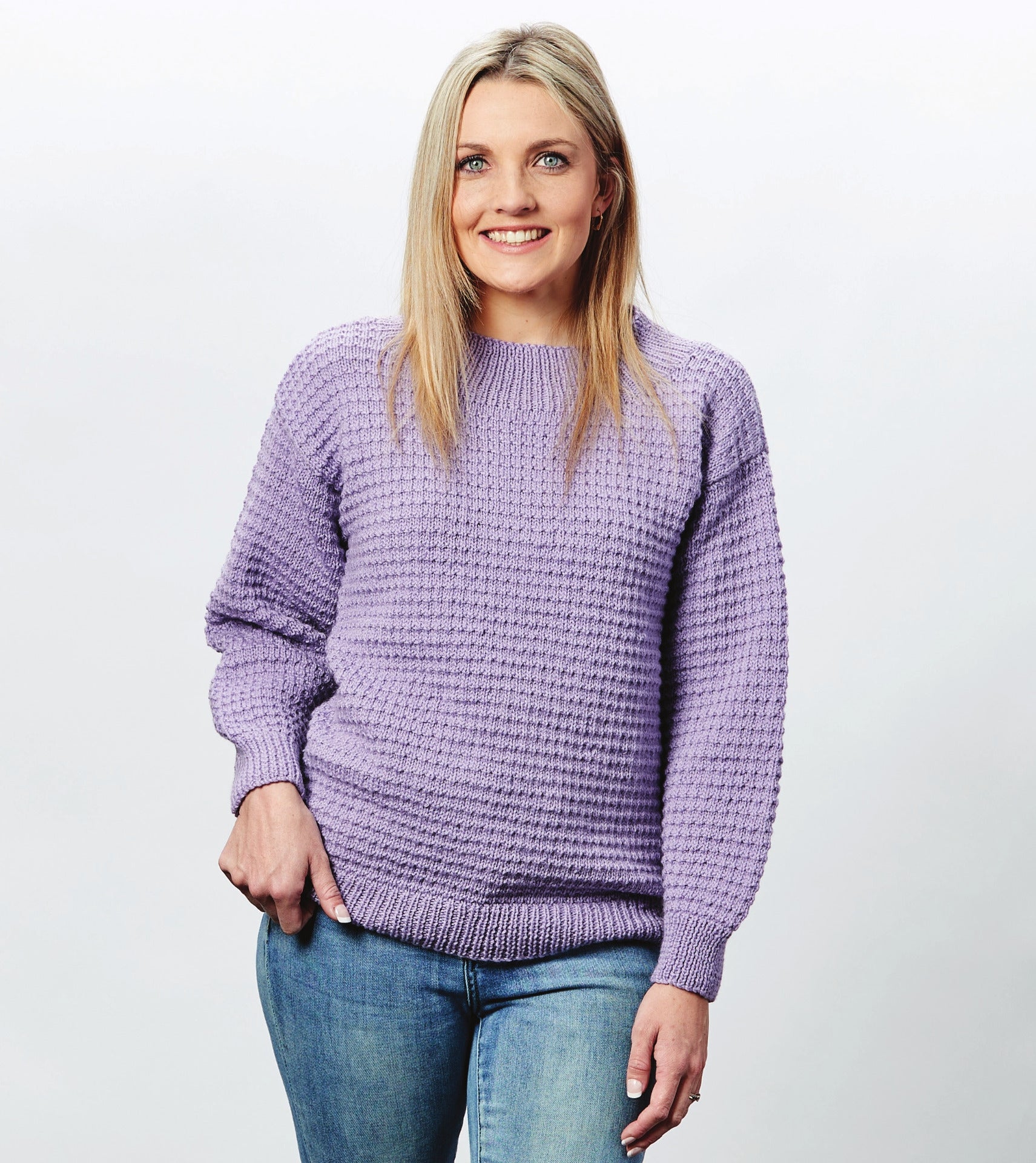 PT 8641 8 Ply Andalusian Jumper - Adults Knitting Pattern