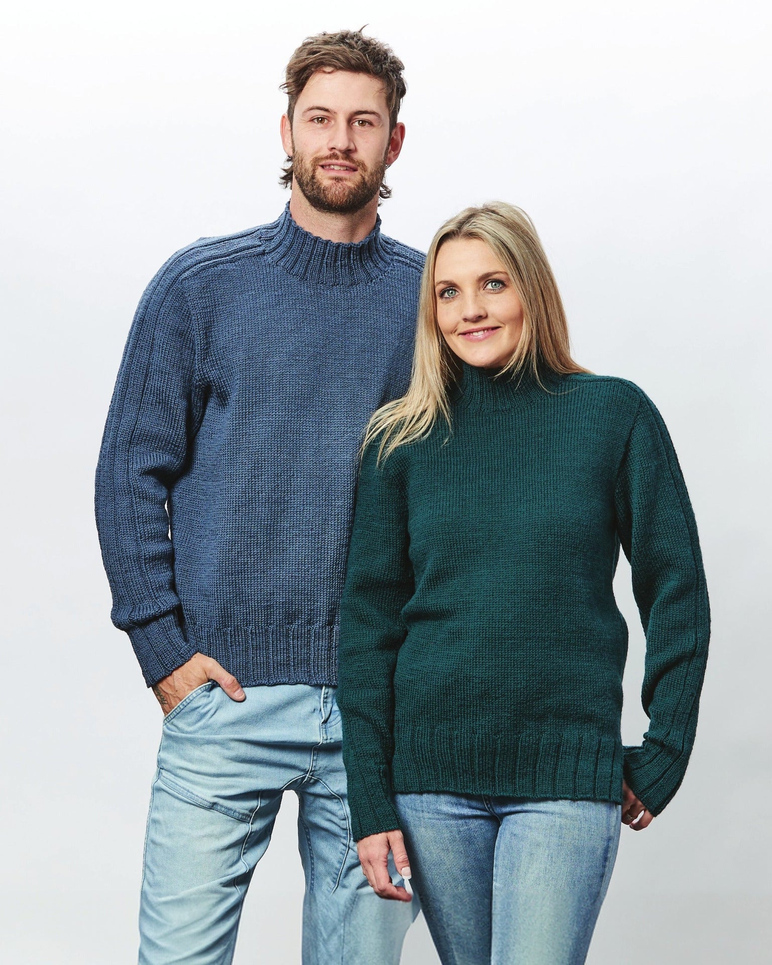 PT 8651 8 ply Saddle Shoulder Jumper - Knitting Pattern – Bendigo