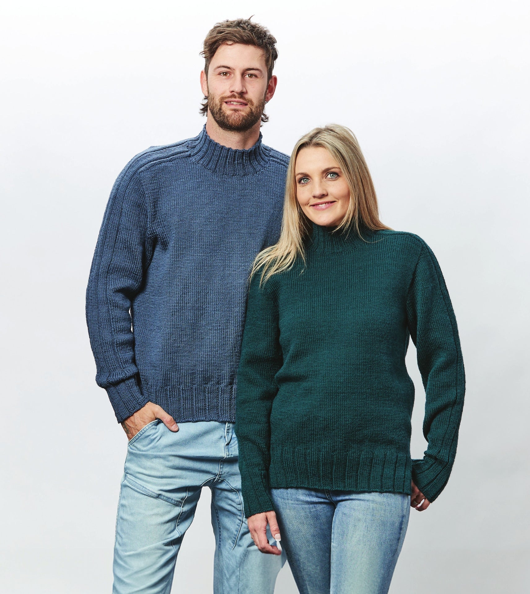 PT 8651 8 ply Saddle Shoulder Jumper - Knitting Pattern