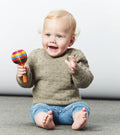 PT 8652 Baby's Little Diamond Jumper - Knitting Pattern