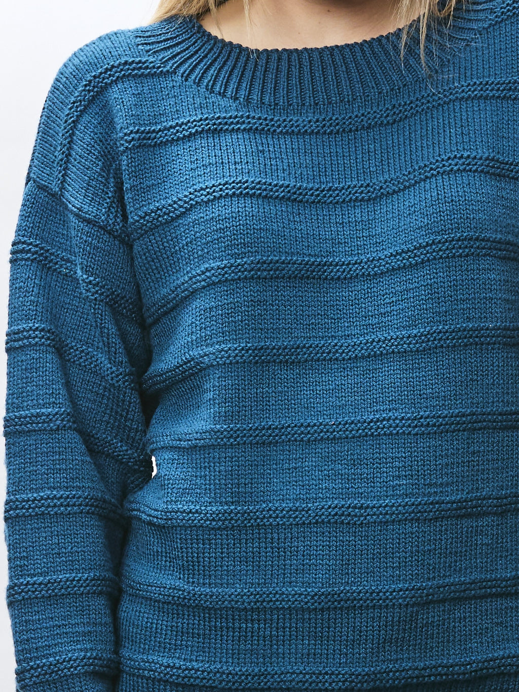 PT 8662 Garter Stripe Jumper - Knitting Pattern