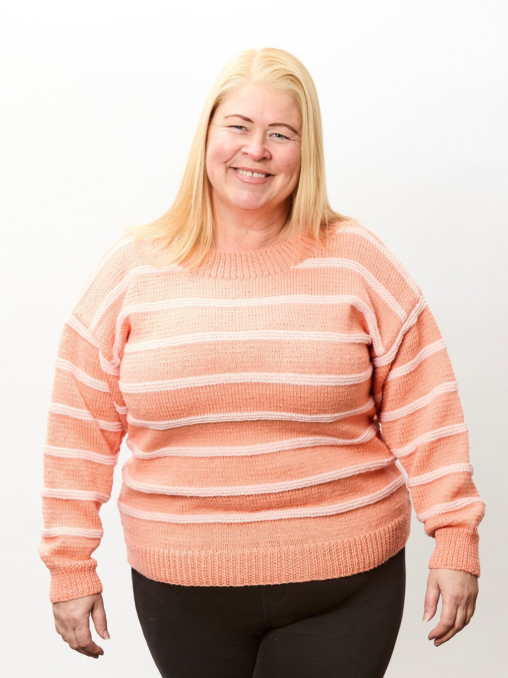 PT 8662 Garter Stripe Jumper - Knitting Pattern