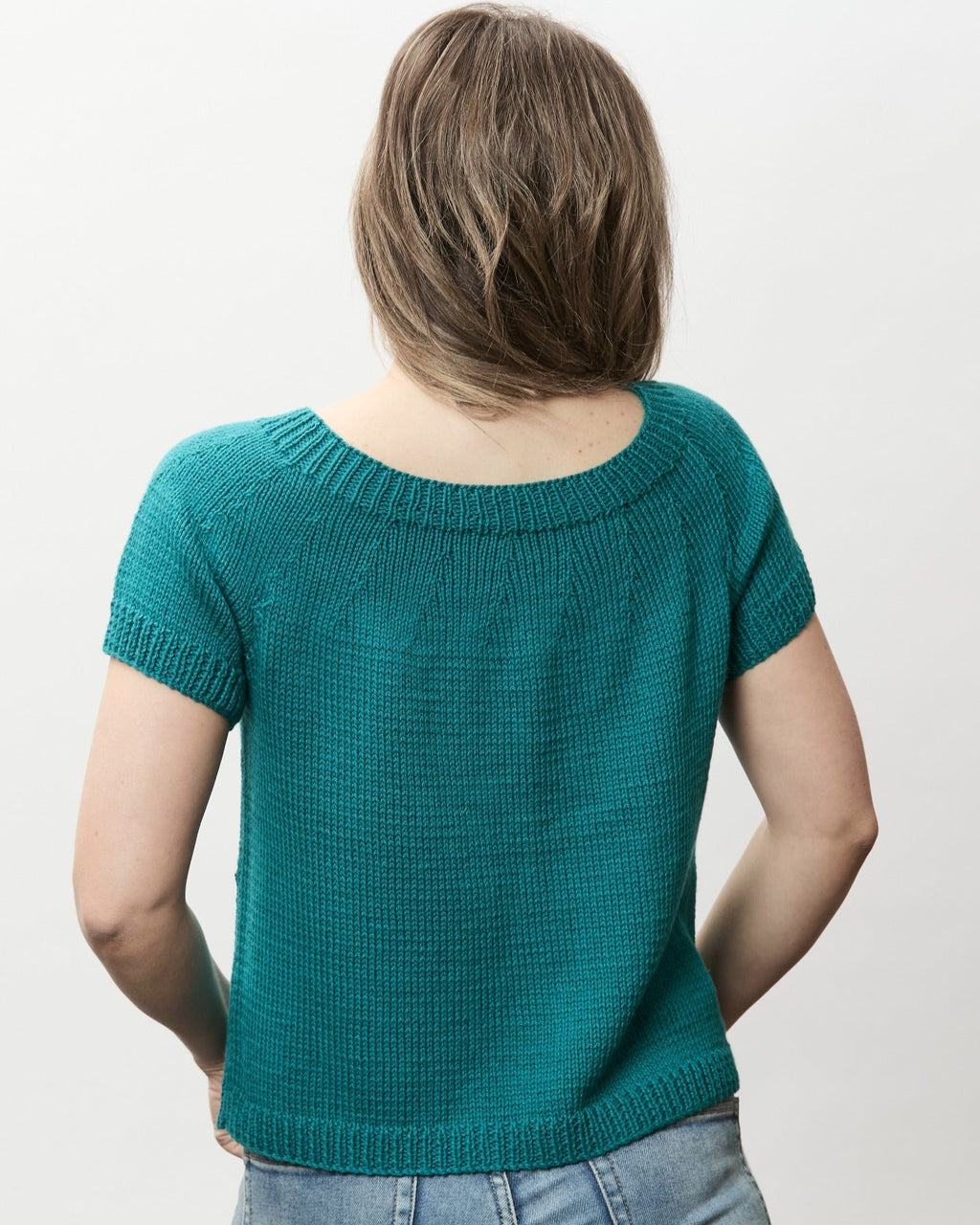 The Caroline Tee - Adult Knitting Pattern | PT 8678