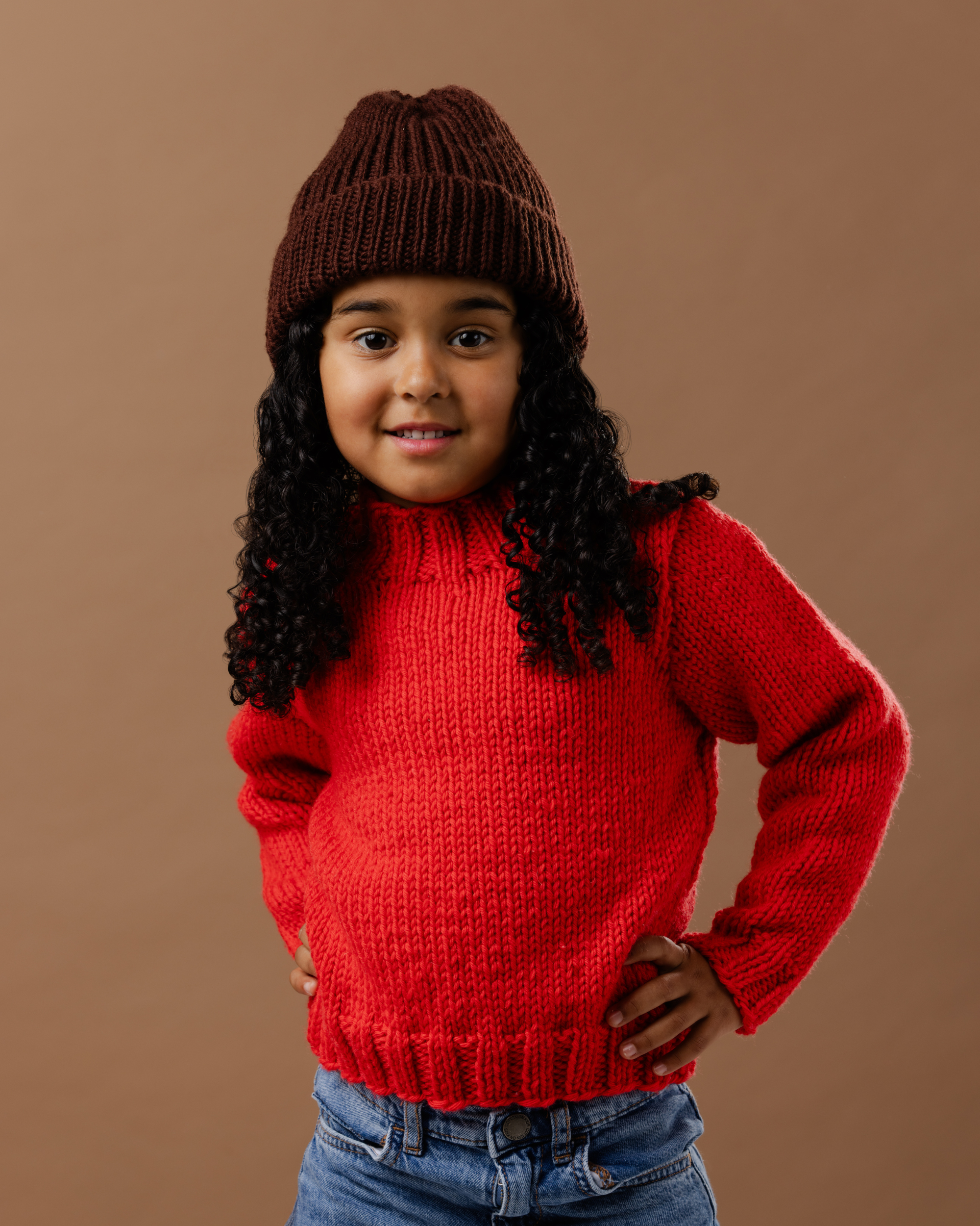 The Pip Kids' Crew-Neck Jumper - Knitting Pattern | PT 8744