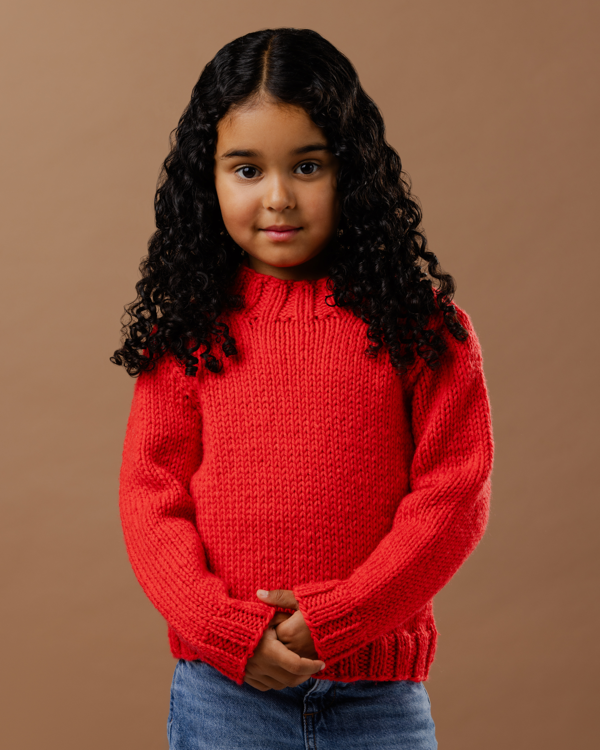 The Pip Kids' Crew-Neck Jumper - Knitting Pattern | PT 8744