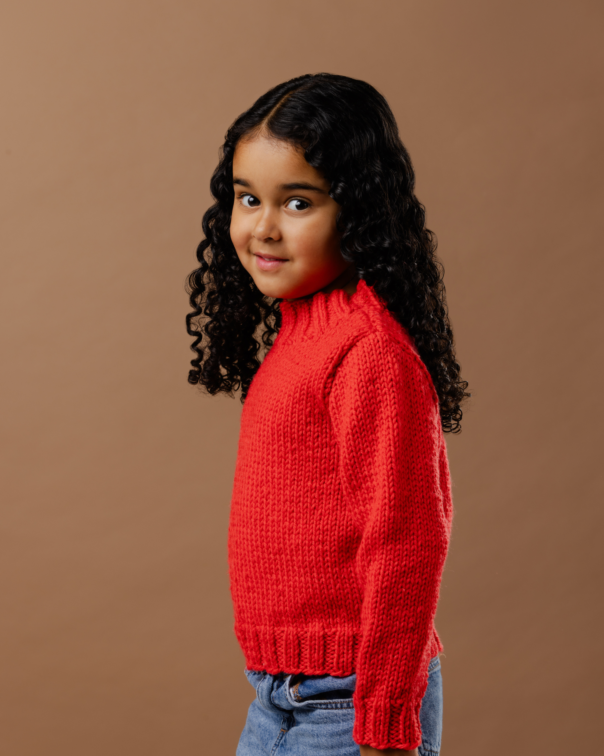 The Pip Kids' Crew-Neck Jumper - Knitting Pattern | PT 8744
