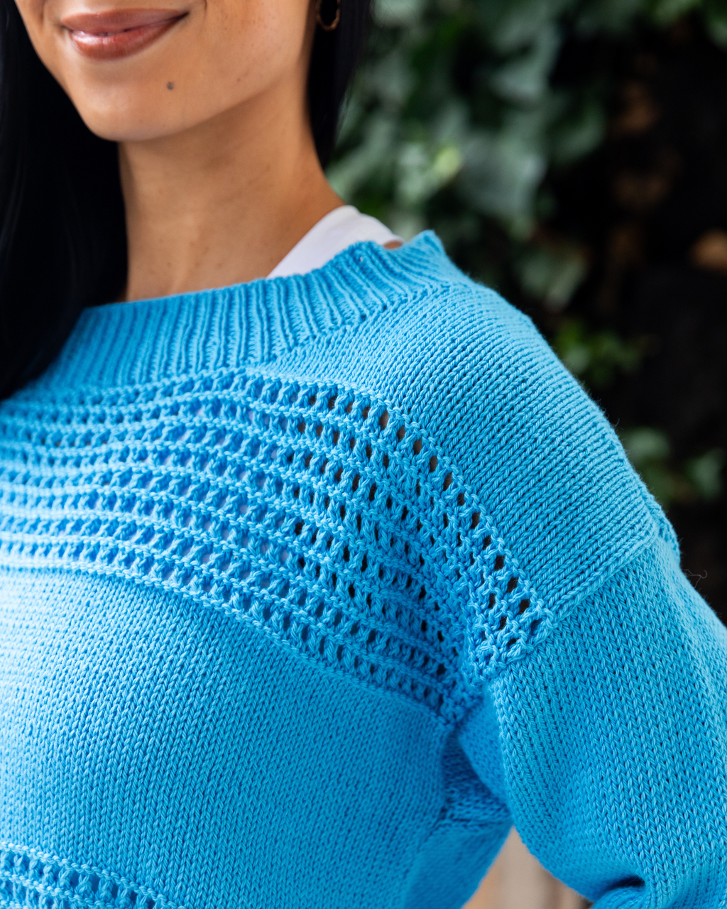 The Michelle Jumper - Women's Knitting Pattern | PT 8755