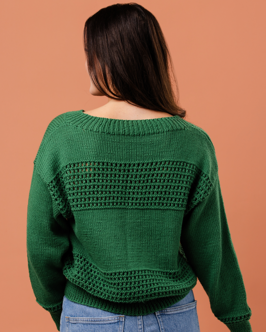 The Michelle Jumper - Women's Knitting Pattern | PT 8755