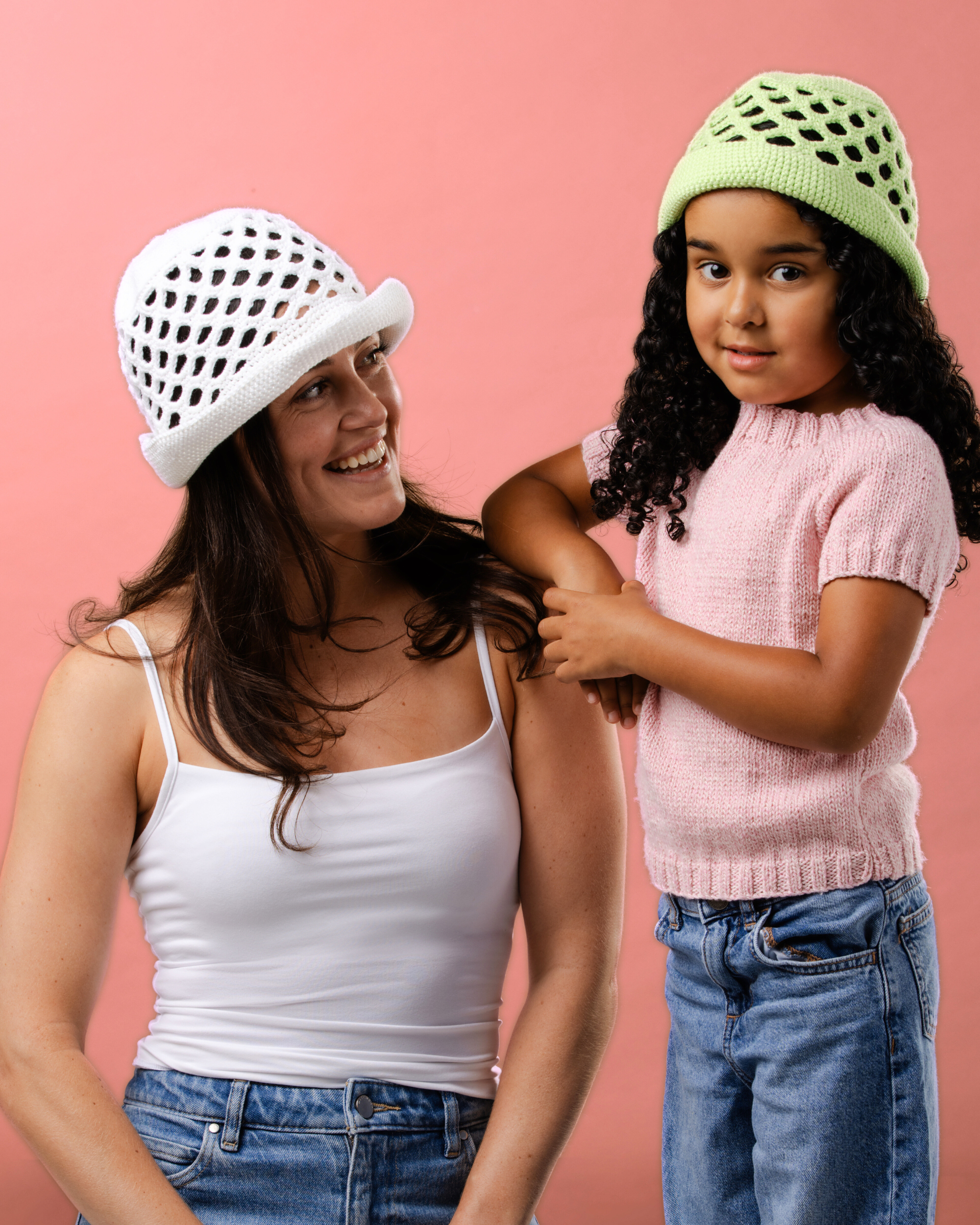 The Betty Bucket Hats - Adult and Kid Crochet Pattern | PT 8727