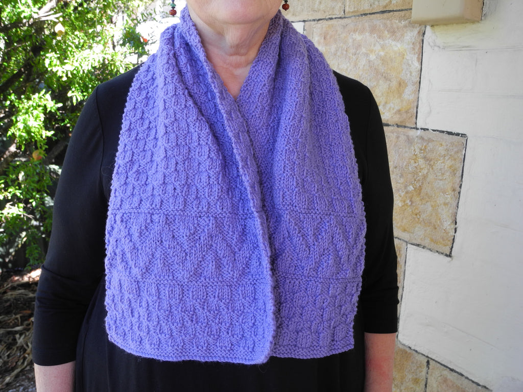 Chevrons and Chequers  Scarves PDF