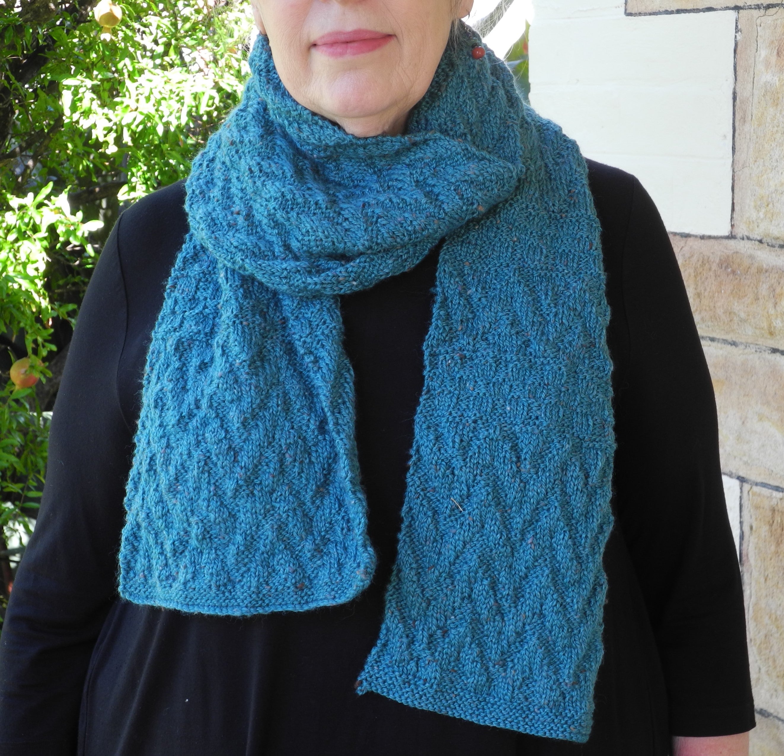 Chevrons and Chequers  Scarves PDF