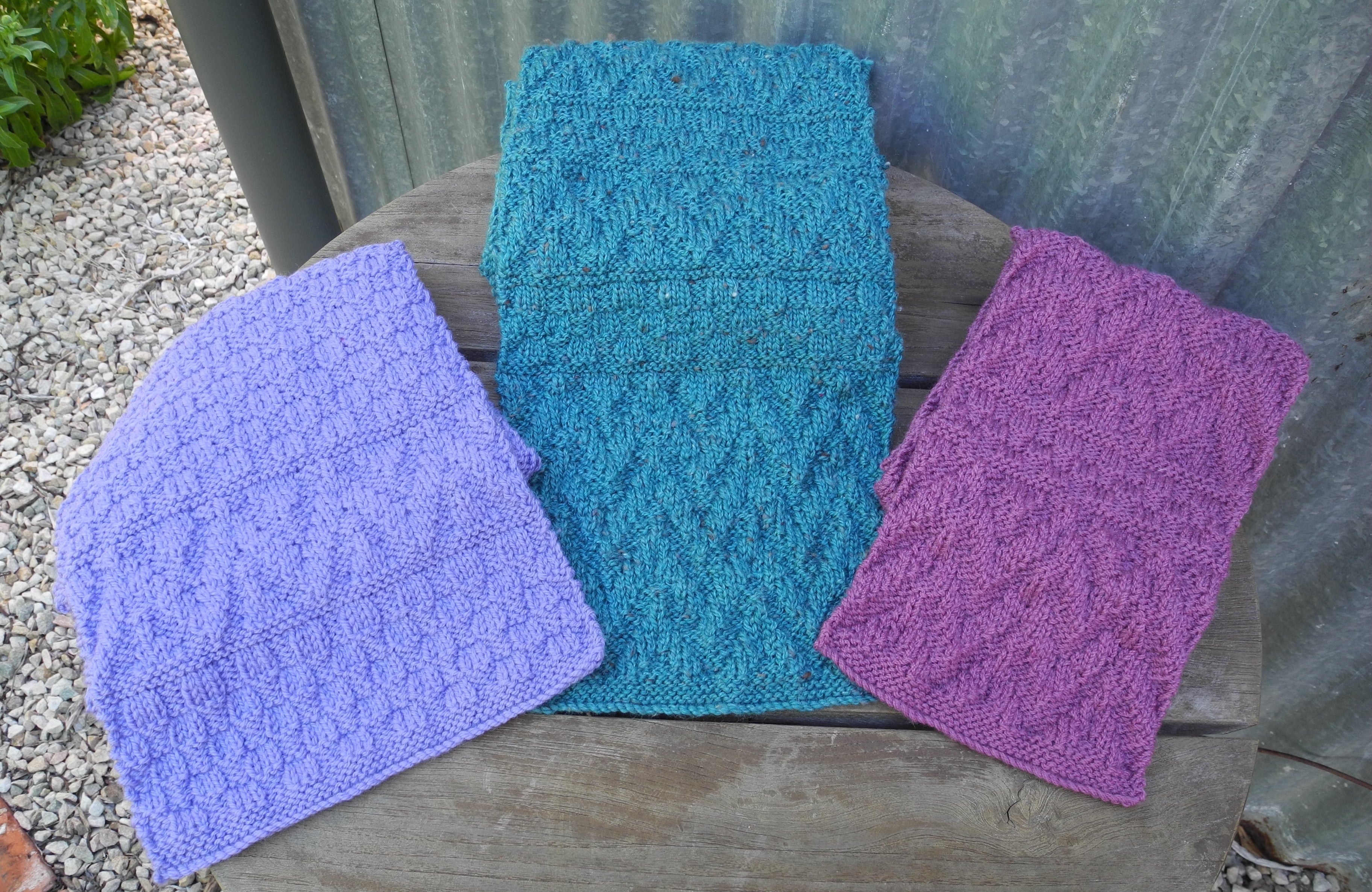 Chevrons and Chequers  Scarves PDF