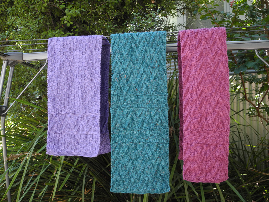 Chevrons and Chequers  Scarves PDF