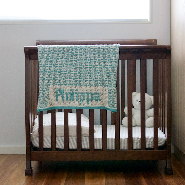 Building Blocks Baby Blanket PDF