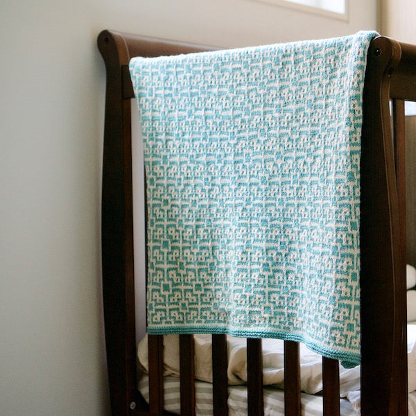 Building Blocks Baby Blanket PDF