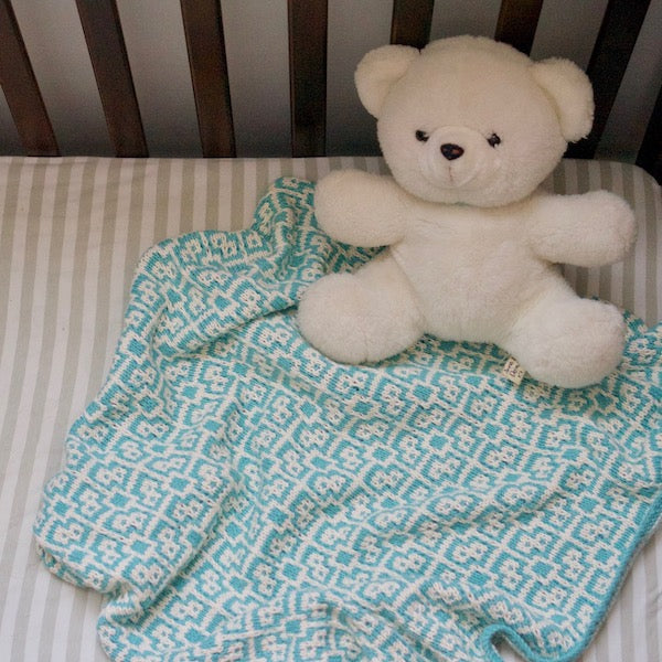 Building Blocks Baby Blanket PDF