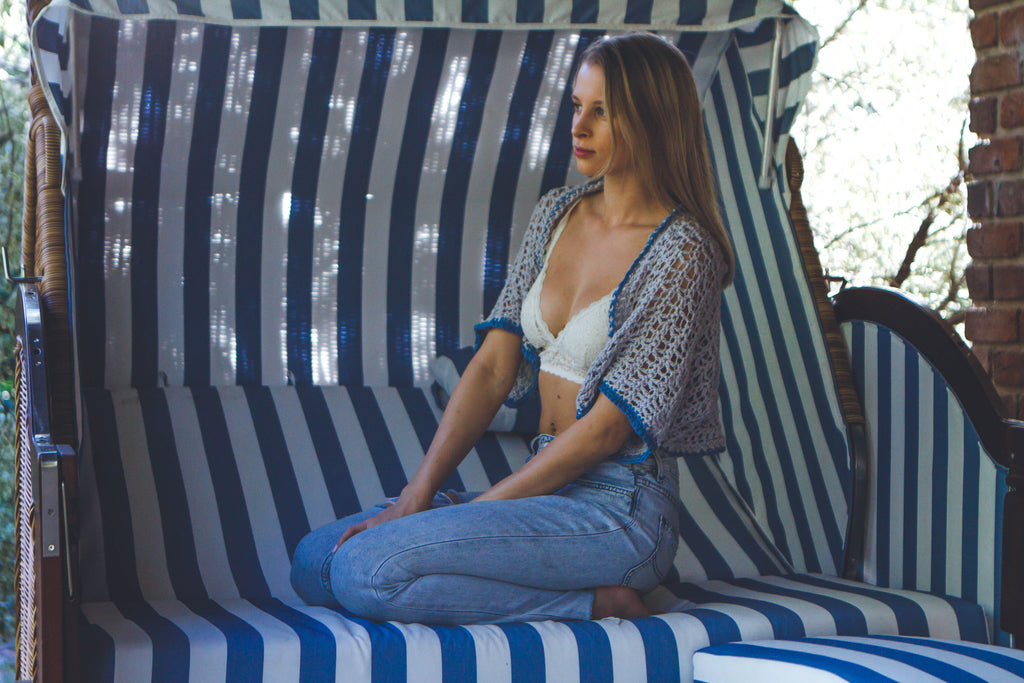 Shabby Chic Heart Shrug PDF