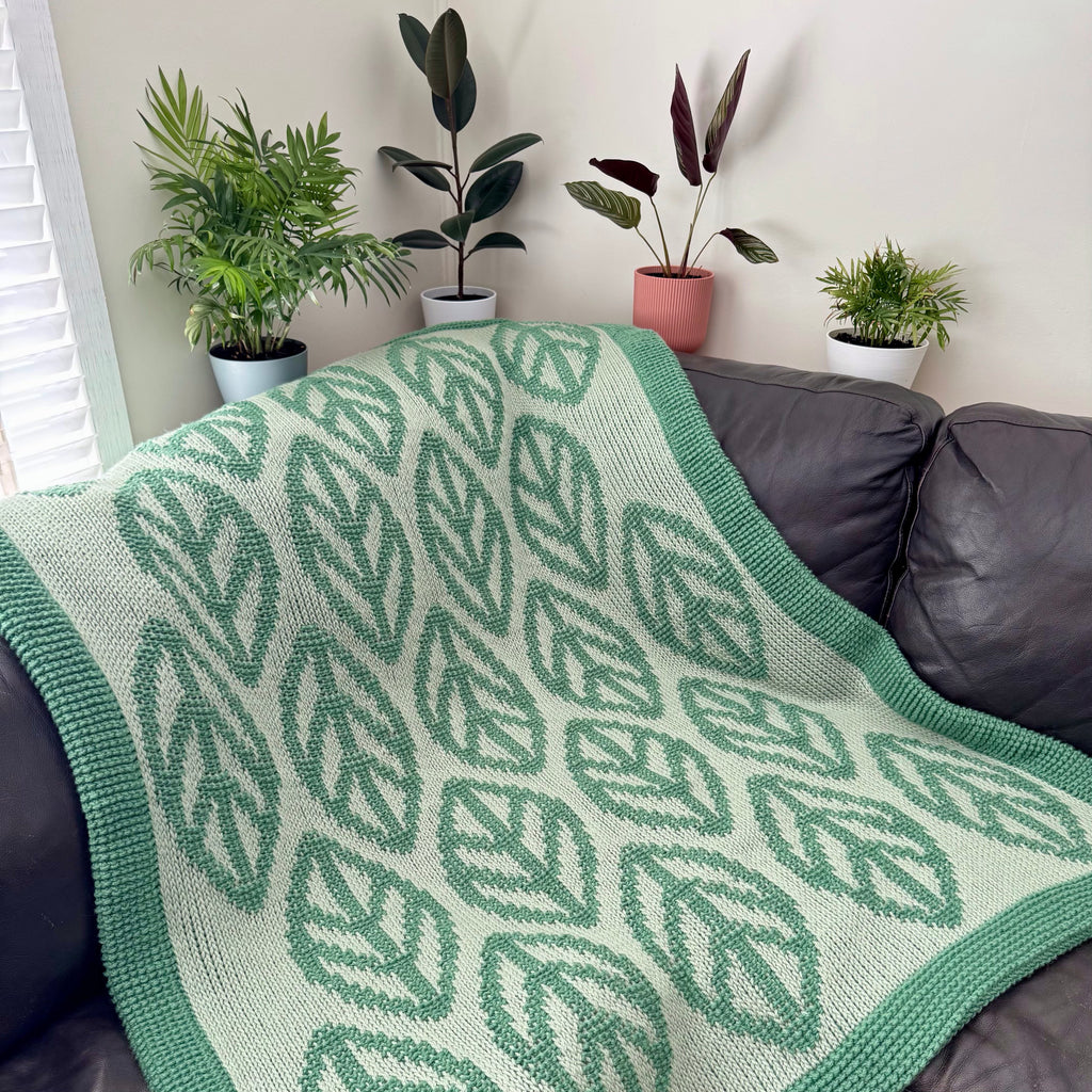 Peaceful Leaves Blanket PDF