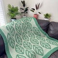 Peaceful Leaves Blanket PDF