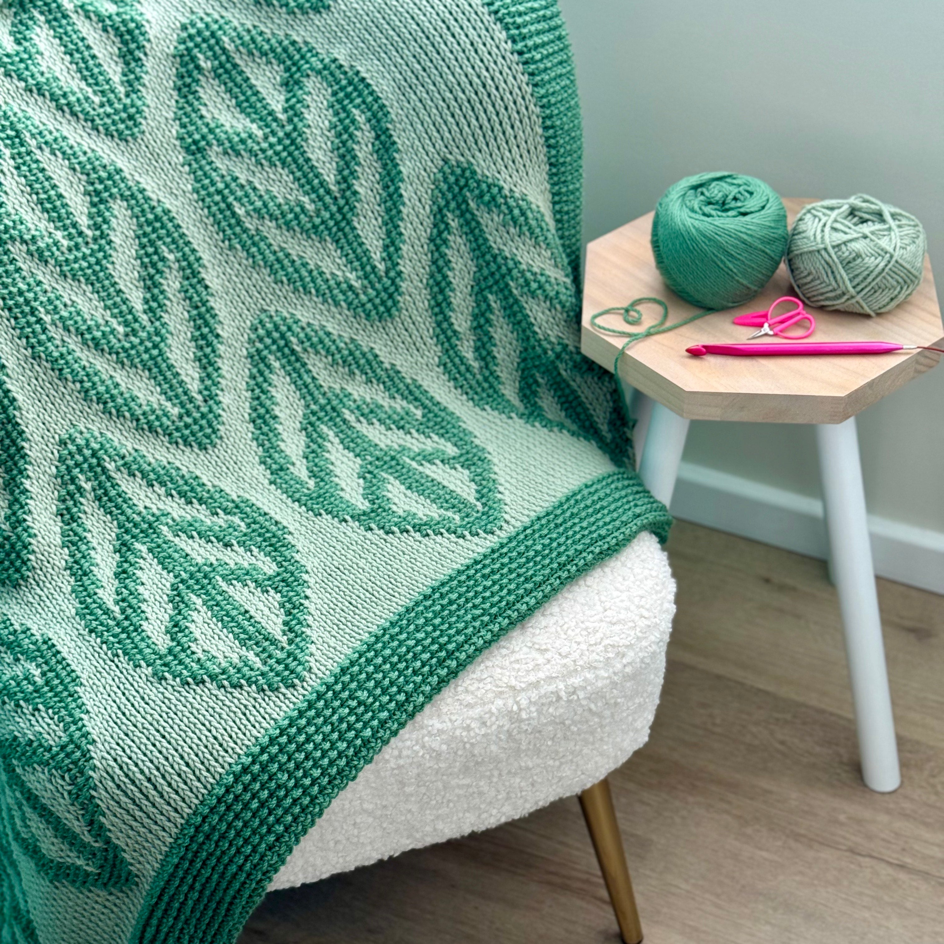 Peaceful Leaves Blanket PDF