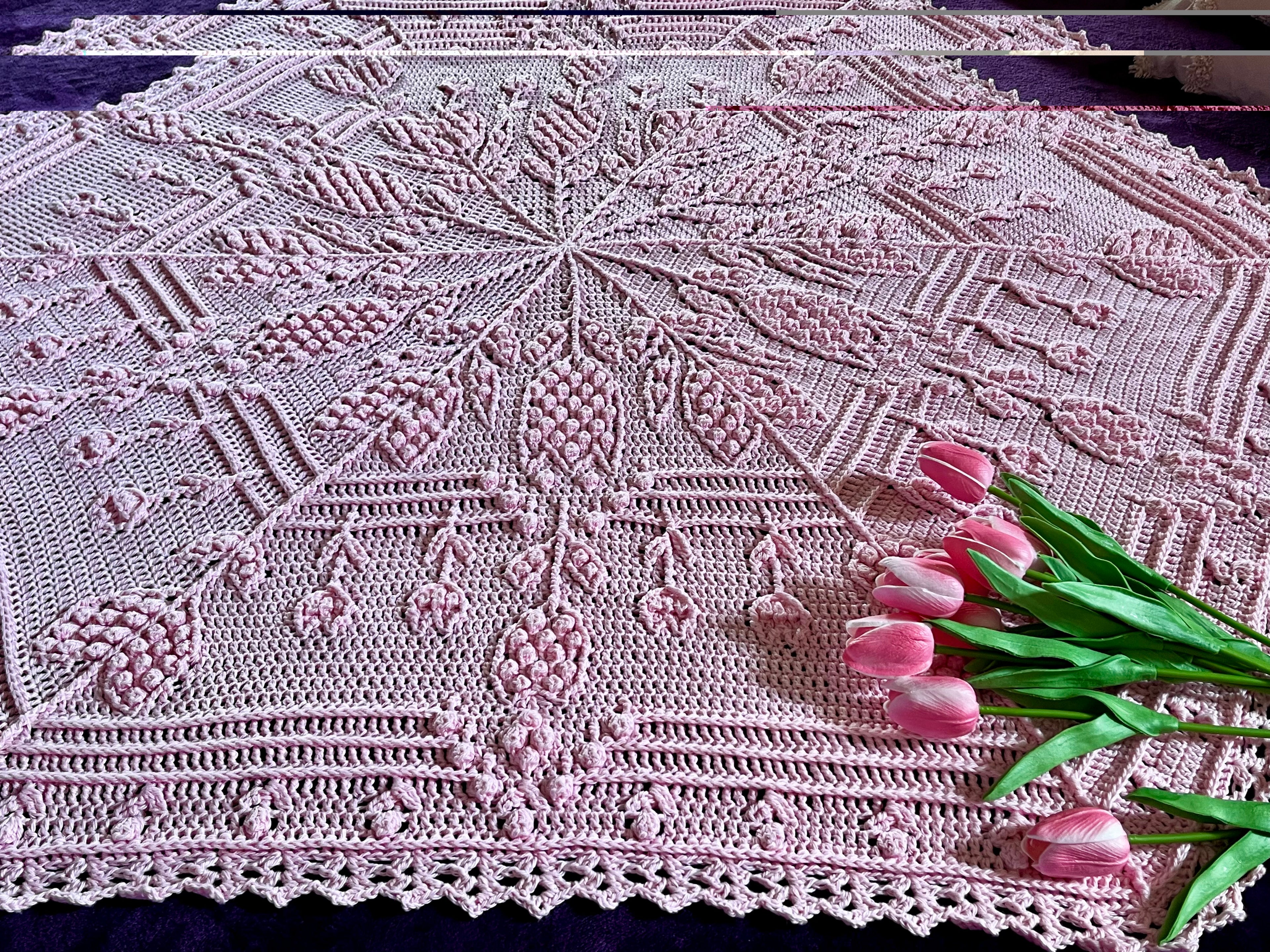 The Language of Tulips Blanket PDF