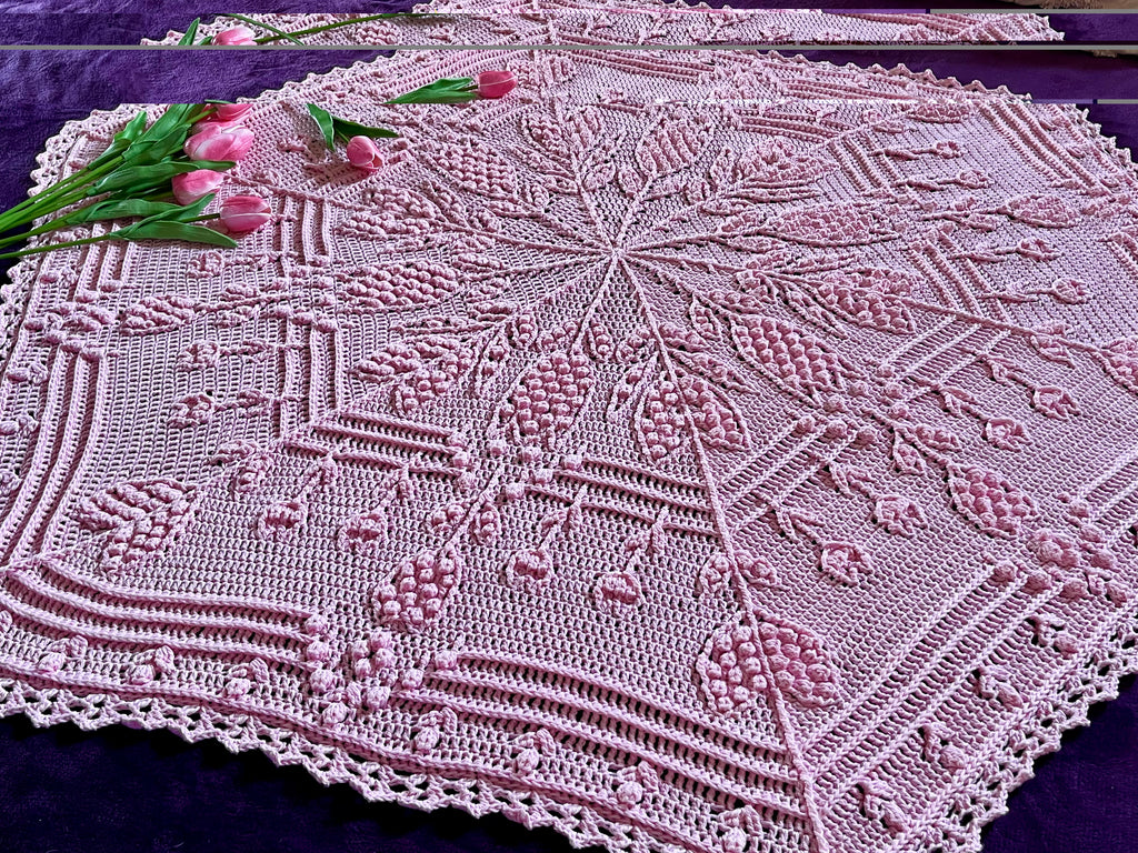 The Language of Tulips Blanket PDF