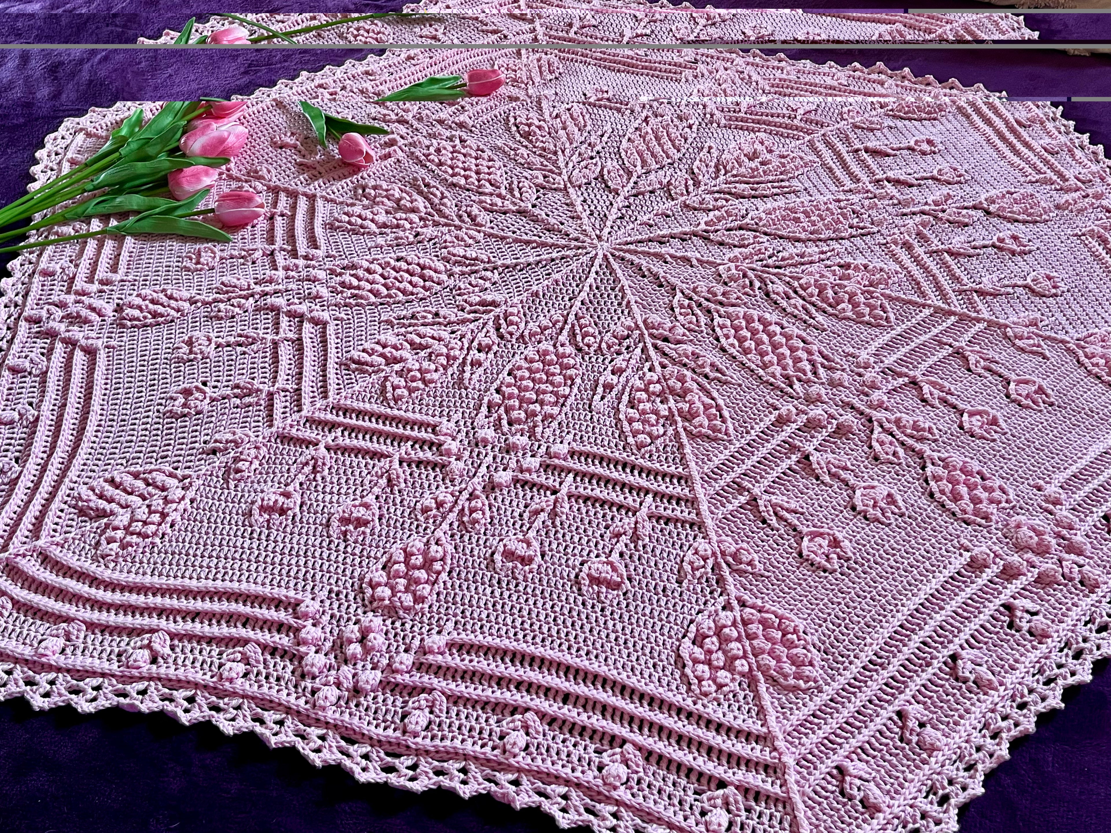 The Language of Tulips Blanket PDF