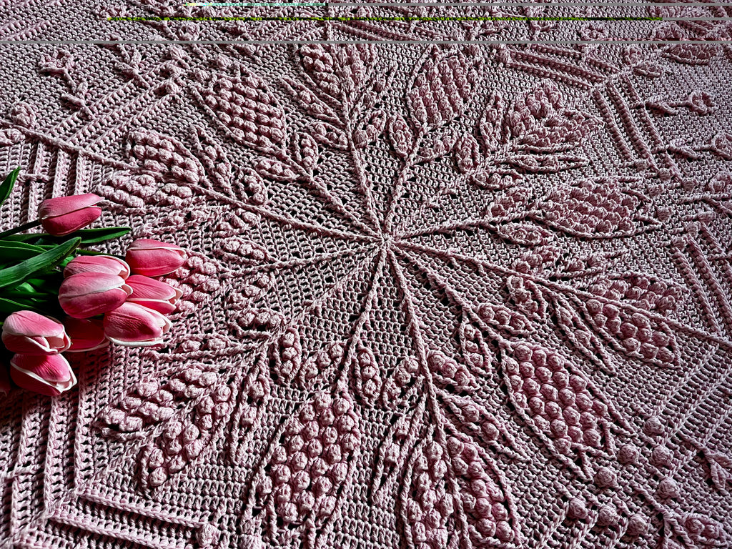 The Language of Tulips Blanket PDF