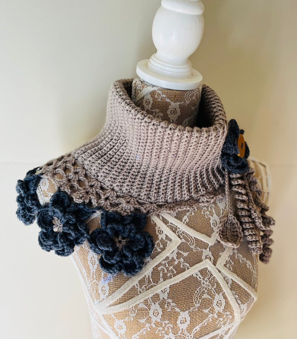 As Petals Fall Neckwarmer PDF