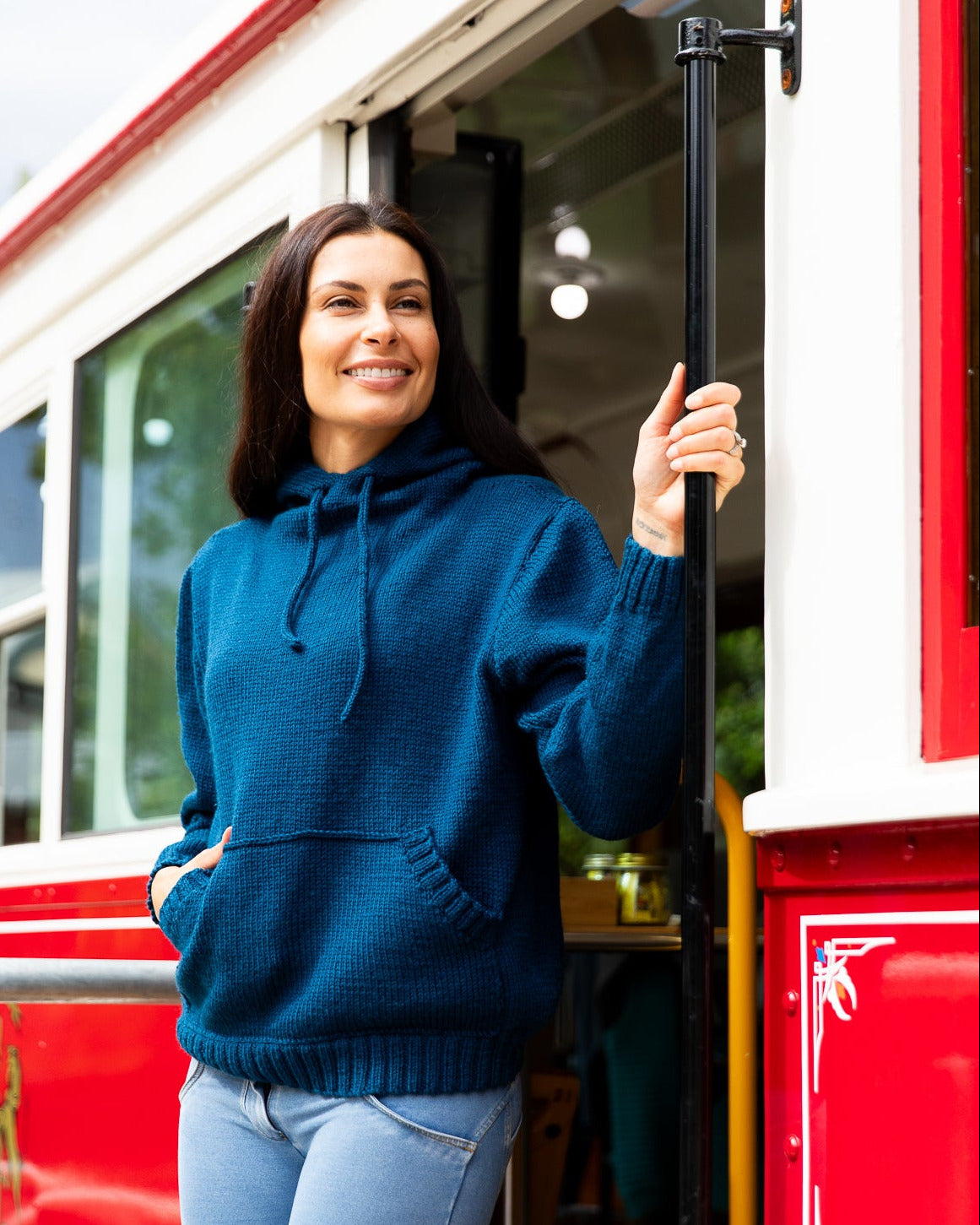 The Harper Hoodie - Adults Knitting Pattern | PT 8725