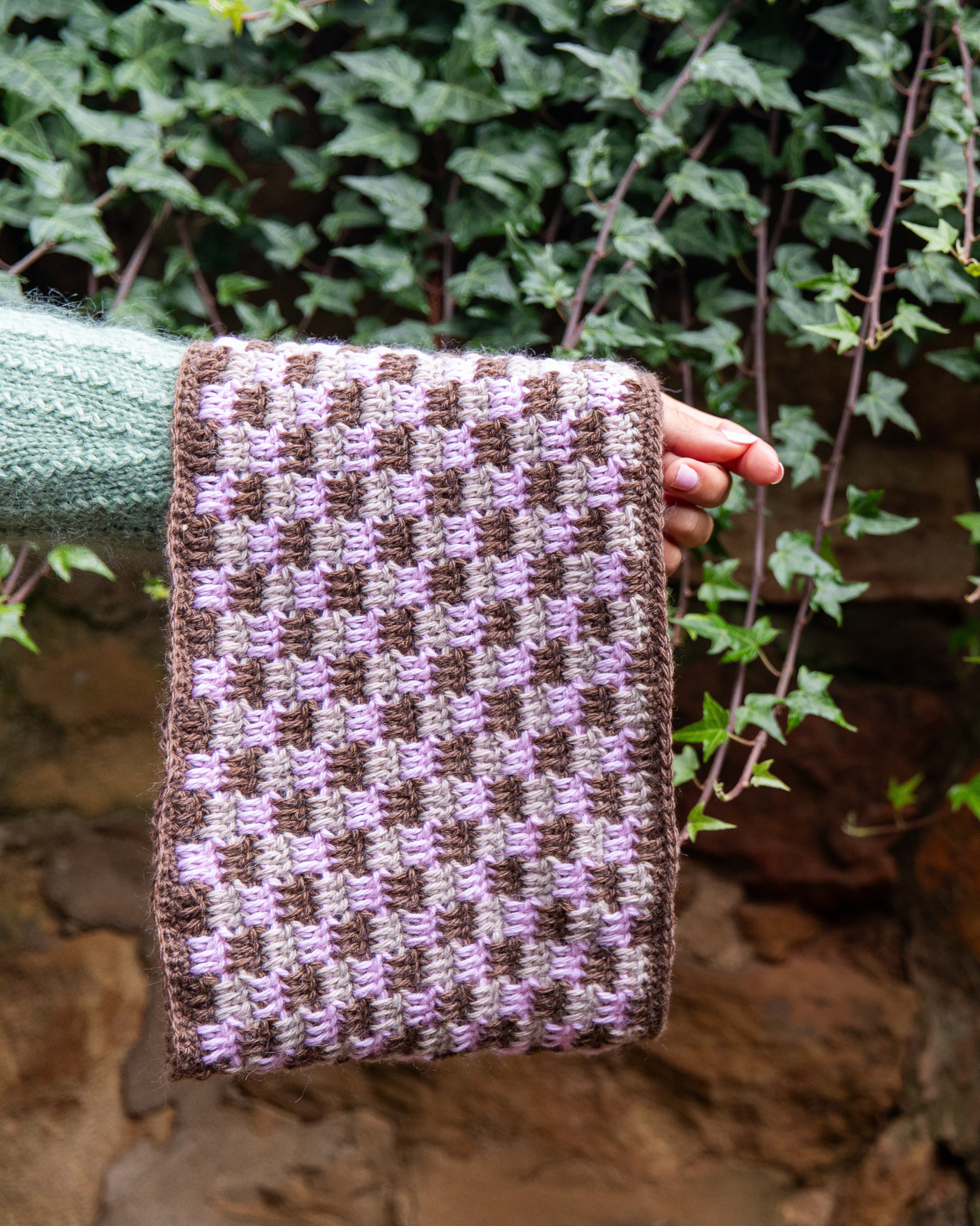 Checkerboard Cowl - Free Crochet Pattern