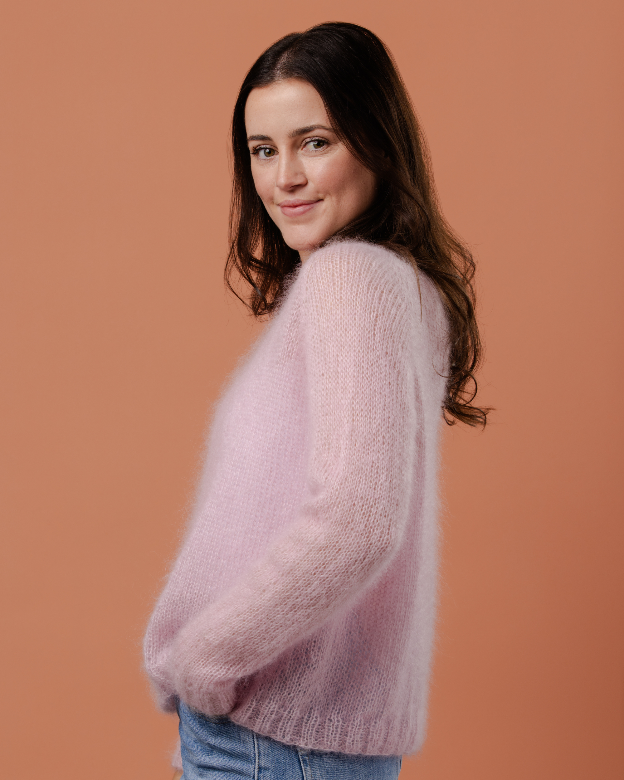 The Sofia Top-Down Raglan Jumper - Womens Knitting Pattern | PT 8707