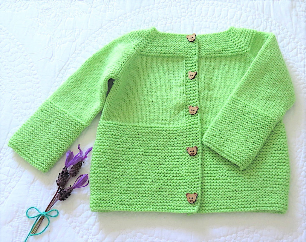 MK11 Baby Half-n-Half Cardigan PDF